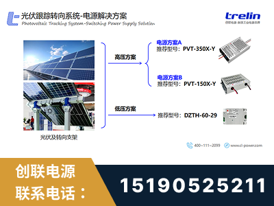 黄冈-光伏跟踪转向系统-电源解决方案